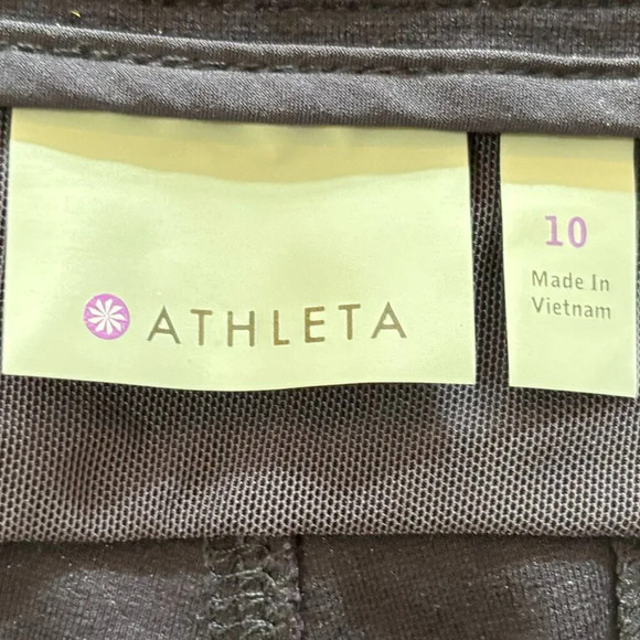 Athleta Ponte Moto 2.0 Pants Leggings Navy Blue - Size 10 - Picture 5 of 10